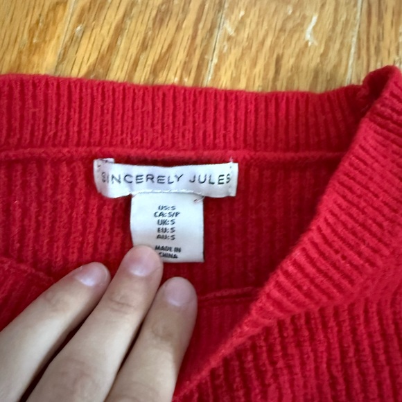 Red Sweater - Picture 2 of 2